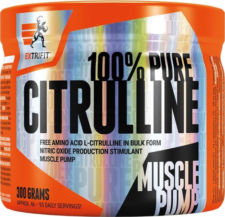 Extrifit 100% Pure Citrulline 300 g orange