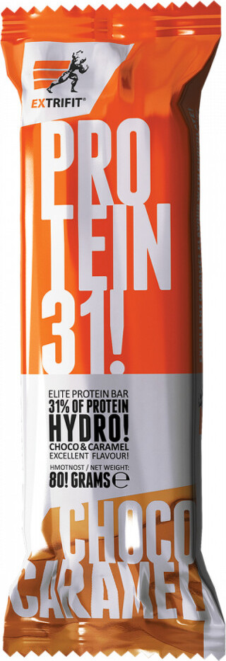 Extrifit Protein Bar Hydro 31% 80 g caramel chocolate