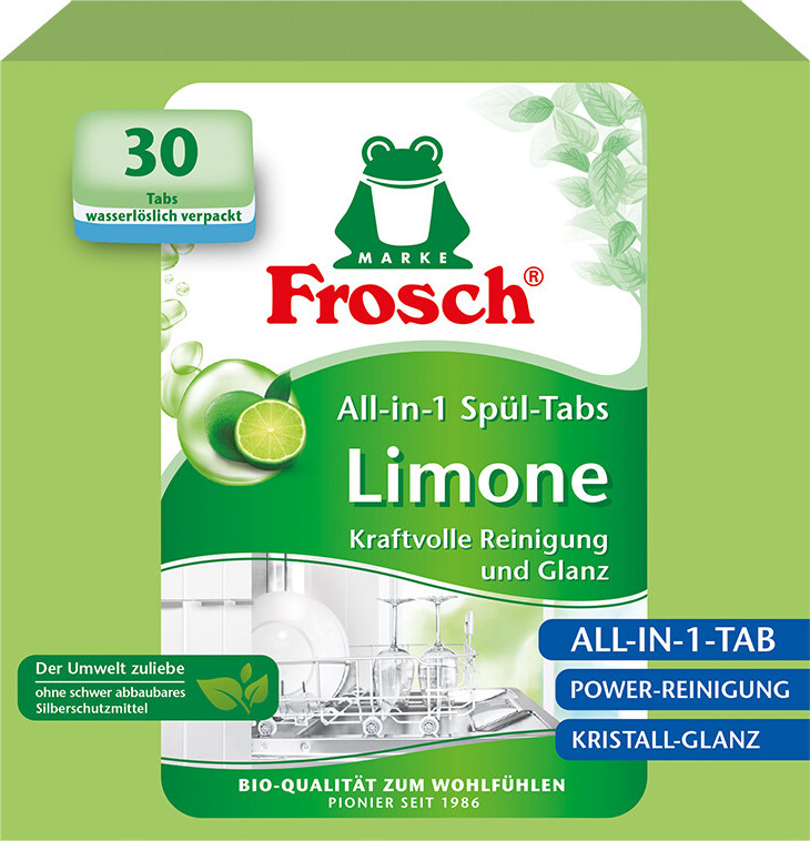 Frosch Tablety do myčky All in1 Citron EKO 30ks