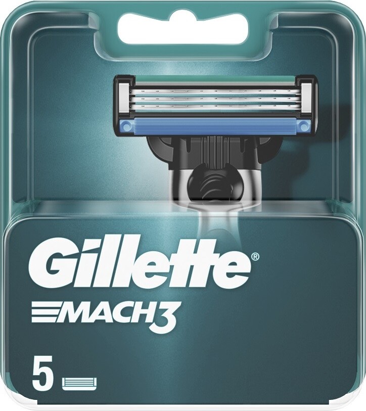 Gillette Mach3 náhradní hlavice 5ks