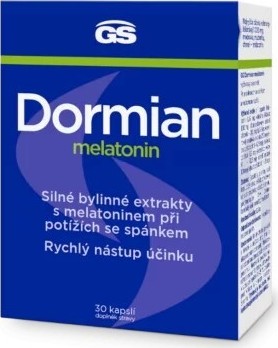 GS Dormian melatonin cps.30