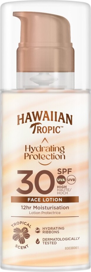 Hawaiian Tropic Hydration Face Lotion SPF30 50ml