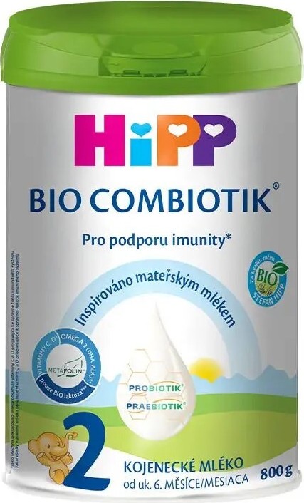 HiPP 2 Combiotik kojenecké mléko BIO 800g
