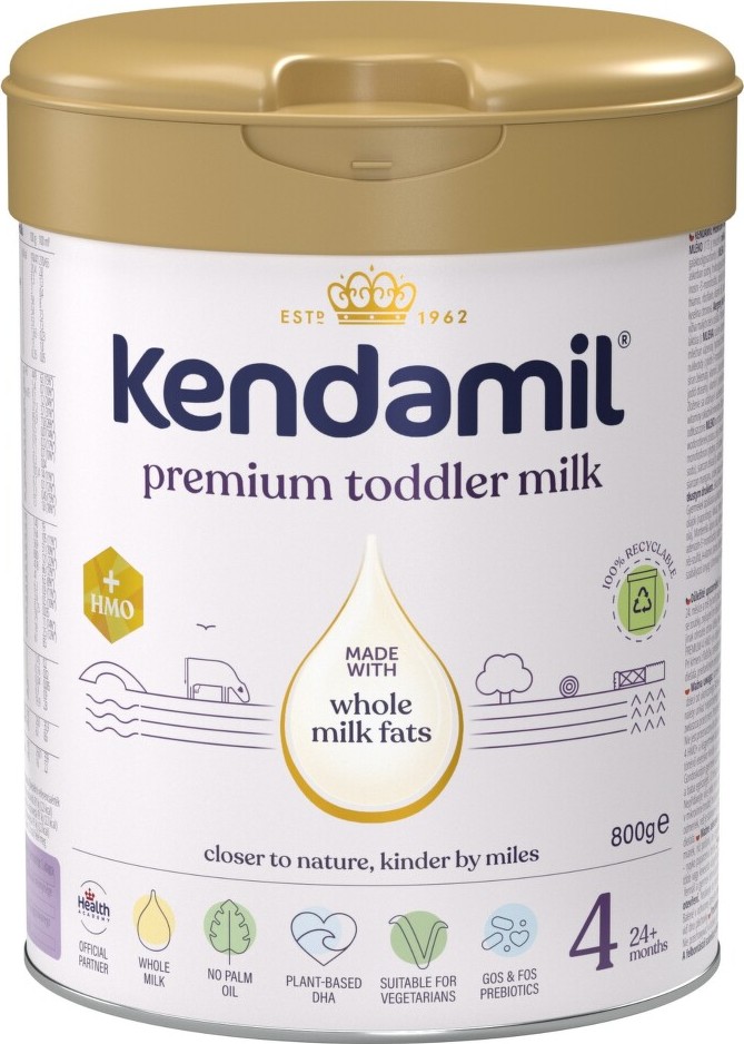 Kendamil Premium batolecí mléko 4 HMO+ 800g