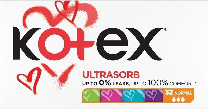 KOTEX Ultrasorb tampony Normal 32ks