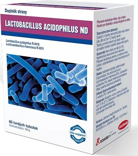 Lactobacillus acidophilus ND 60 tobolek