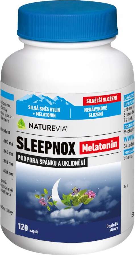 NatureVia Sleepnox Melatonin cps.120