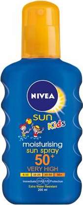 NIVEA SUN dět.barev.sprej OF50 200ml 85667