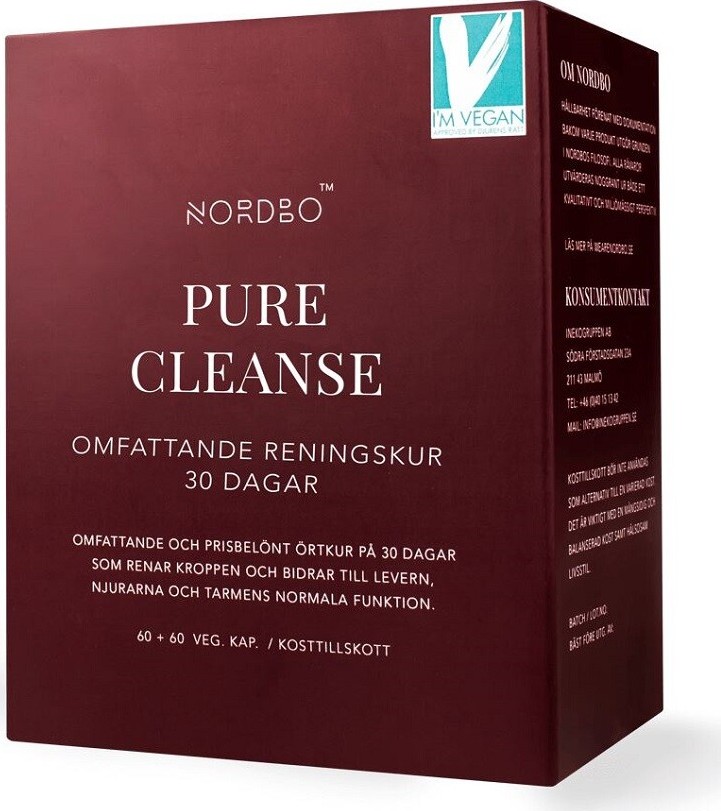Nordbo Pure Cleanse cps.120