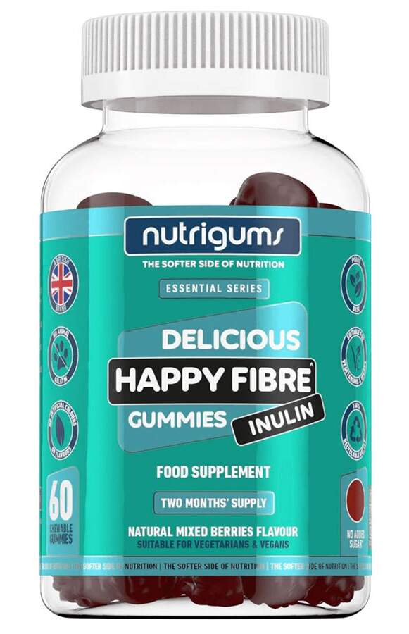 Nutrigums Happy Fibre Inulin gummies 60ks