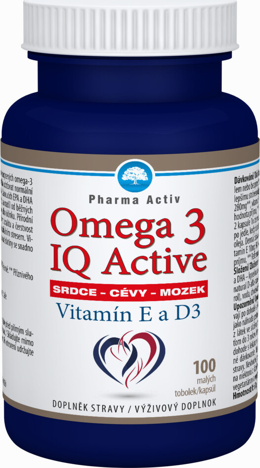 Omega 3 IQ Activ + Vitamin E
