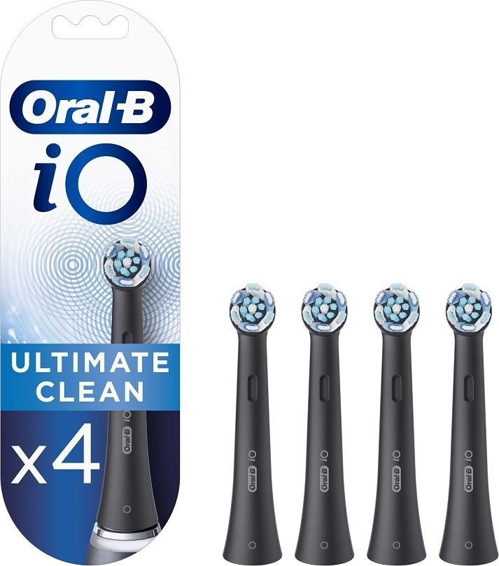 Oral-B iO Ultimate Clean Black náhradní hlavice 4 ks