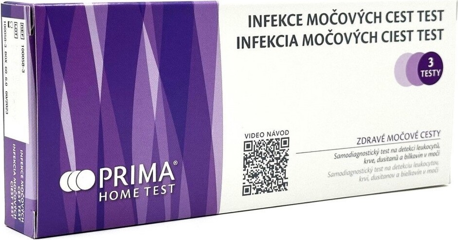 Prima Home test Infekce močových cest 3ks