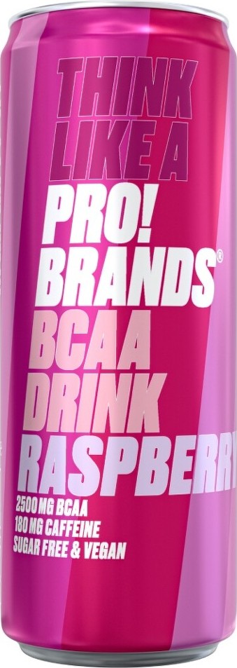 ProBrands BCAA Drink 330ml jahoda - malina (Palma Beach)