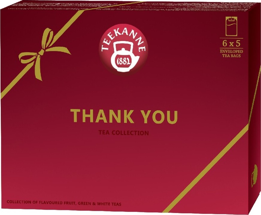TEEKANNE Thank you tea kolekce čajů 6x5ks