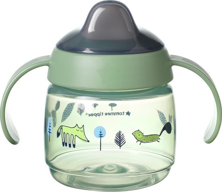 Tommee Tippee Netekoucí hrnek zelený 190ml 4m+