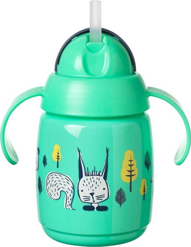 Tommee Tippee Netekoucí hrnek zelený 300ml 6m+