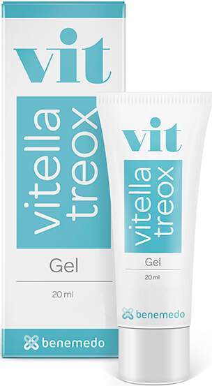 Vitella Treox gel na podrážděnou kůži 20ml