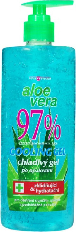Vivapharm Aloe Vera 97% chladivý gel po opalování 500 ml