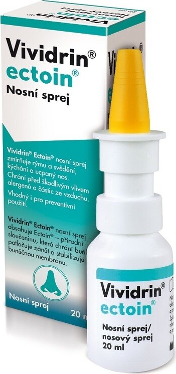 Vividrin ectoin nosní sprej 20ml