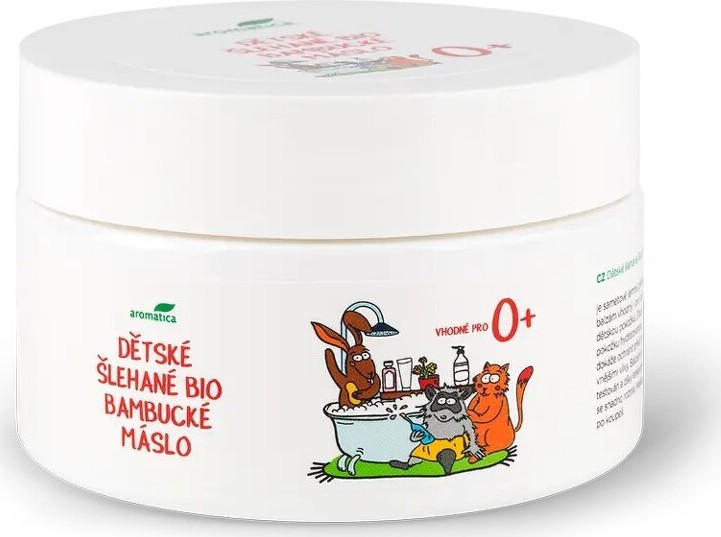 Aromatica Dětské šlehané BIO bambucké máslo 200ml