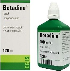 BETADINE 100MG/ML DRM SOL 120ML