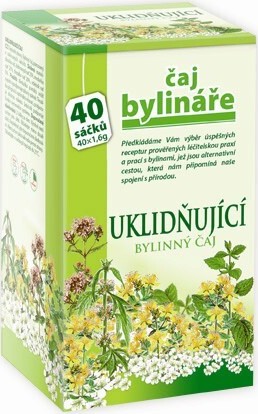 Čaj Bylináře Uklidňující 40x1.6g