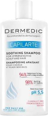 DERMEDIC Capilarte Zklidňující šampon pro citlivou pokožku 300ml