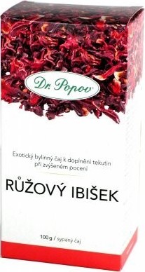 Dr.Popov Čaj Růžový ibišek 100g