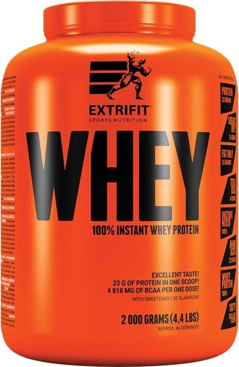 Extrifit 100% Whey Protein 2000 g banán