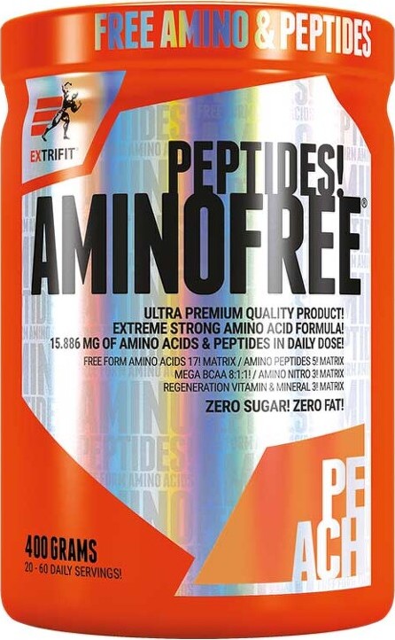 Extrifit Aminofree Peptides 400 g peach