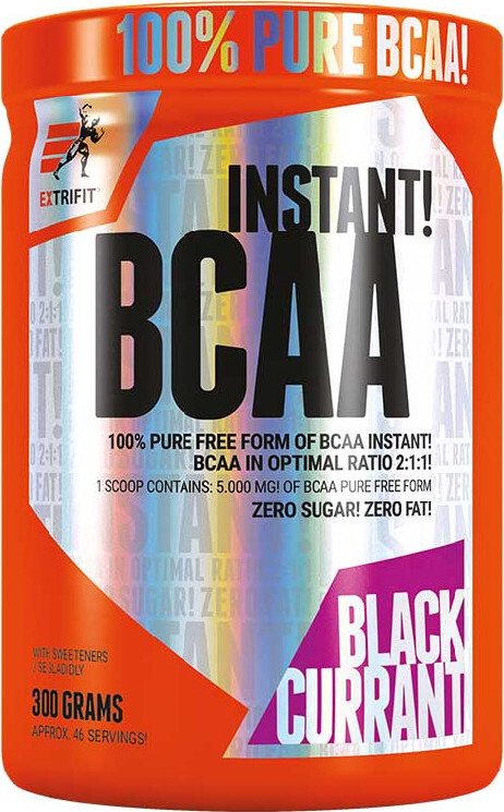 Extrifit BCAA Instant 300 g černý rybíz