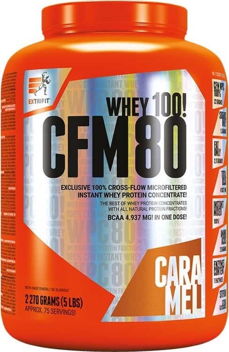 Extrifit CFM Instant Whey 80 2270 g karamel