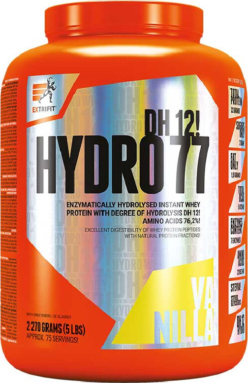 Extrifit Hydro 77 DH 12 2270 g vanilka