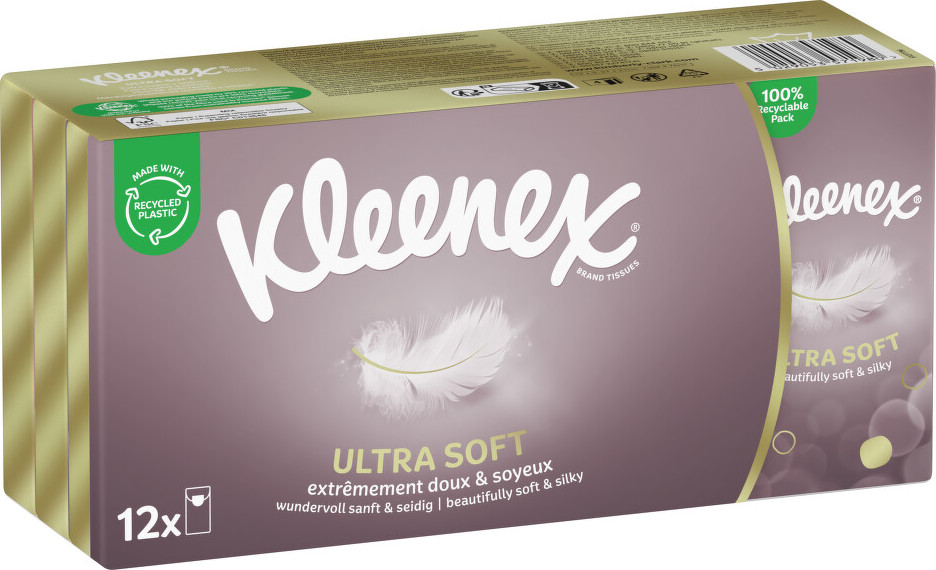 KLEENEX Kapesníky papírové Ultra Soft 12x9ks