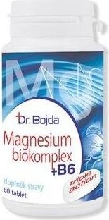 MAGNESIUM Biokomplex + B6 tbl.80 Dr.Bojda
