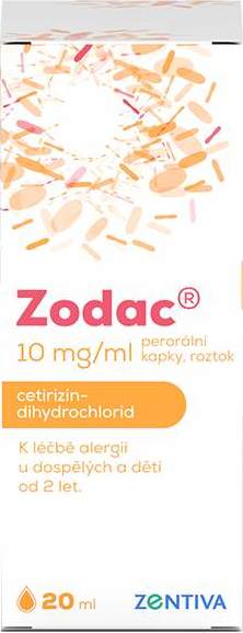 ZODAC 10MG/ML POR GTT SOL 1X20ML II