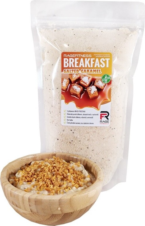 RageFitness Breakfast 600g slaný karamel